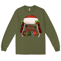 Army Green western you serious clark christmas Long Sleeve Tee - Jasminsmagicworld