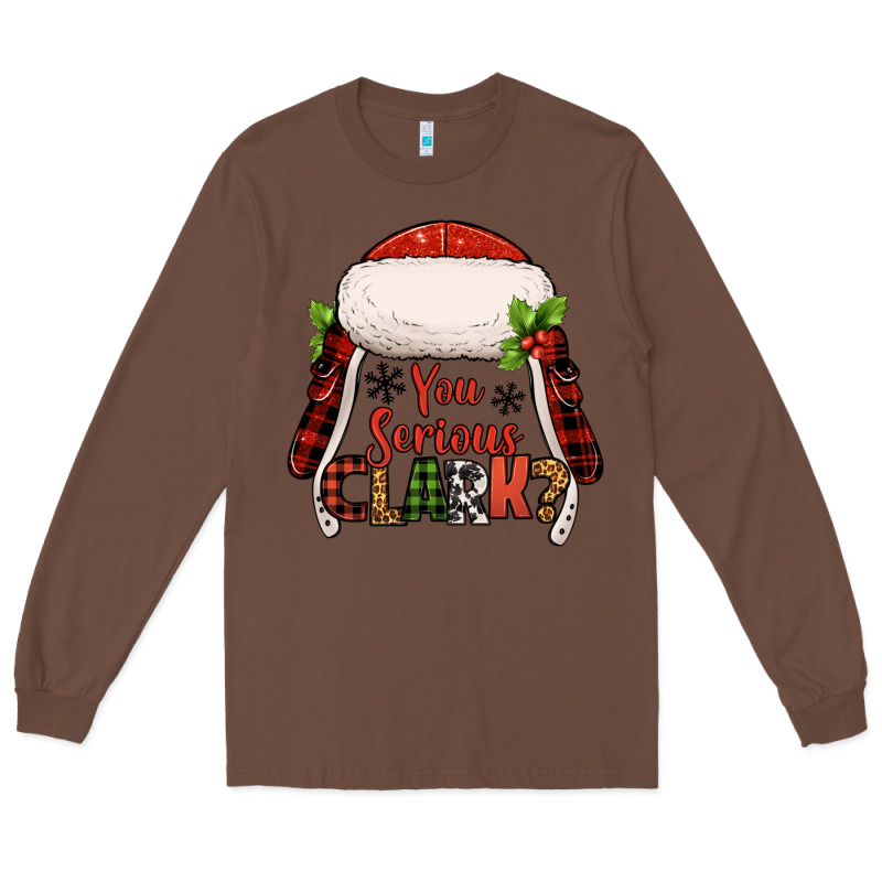 Western You Serious Clark Christmas Long Sleeve Tee by Jasminsmagicworld | Teevron