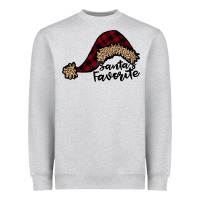 Heather Grey Santas Favorite Heavyweight Sweatshirt - Bettercallsaul
