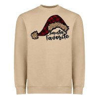 Santas Favorite Heavyweight Sweatshirt | Teevron