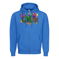 True Royal cma mardi gras cowgirl Zipper Hoodie - CowGirlArtShop