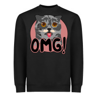 Black omg cat Heavyweight Sweatshirt - Bettercallsaul
