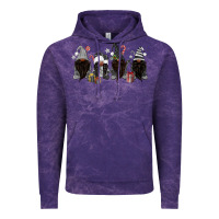Cloud Purple grey christmas afro gnomies Vintage Hoodie - MaliasSmallBusiness