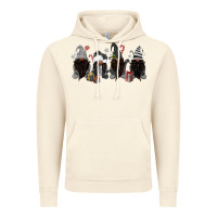 Vintage Artic grey christmas afro gnomies Vintage Hoodie - MaliasSmallBusiness
