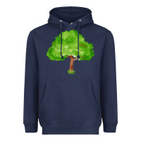 Navy tree fa element 1 Heavyweight Hoodie - FaDigitalArtStudio