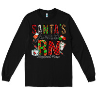 Black santa's favorite rn Long Sleeve Tee - Jasminsmagicworld