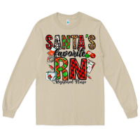 Mushroom santa's favorite rn Long Sleeve Tee - Jasminsmagicworld