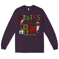 Plum santa's favorite rn Long Sleeve Tee - Jasminsmagicworld