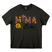 Asphalt pink mama bear with cute bear Heavy Core Tee - Artiststas