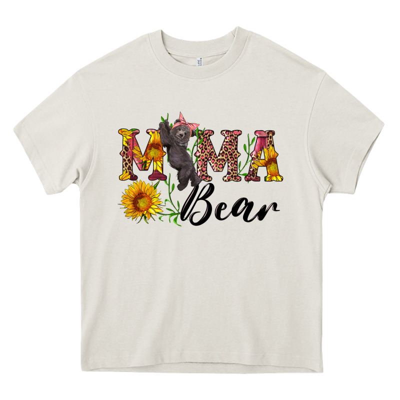 Pink Mama Bear With Cute Bear Heavy Core Tee by Artiststas | Teevron
