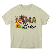 Mossy pink mama bear with cute bear Heavy Core Tee - Artiststas