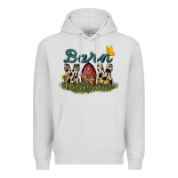 Dove Grey Barn mom sunflower mother's day Premium Hoodie - HowdyJamesFarm
