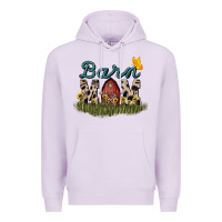 Lilac Barn mom sunflower mother's day Premium Hoodie - HowdyJamesFarm