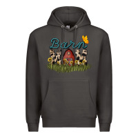 Smoke Barn mom sunflower mother's day Premium Hoodie - HowdyJamesFarm