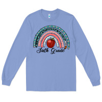 Colony Blue sixth grade rainbow Long Sleeve Tee - RanaPortraitStore