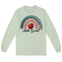 Matcha sixth grade rainbow Long Sleeve Tee - RanaPortraitStore