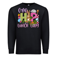 Black Easter Day One hip Lunch Lady Premium Sweatshirt - OliviaCreatesArt