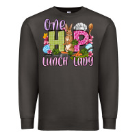 Smoke Easter Day One hip Lunch Lady Premium Sweatshirt - OliviaCreatesArt