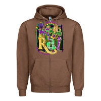 Chestnut mardi gras Zipper Hoodie - CowGirlArtShop