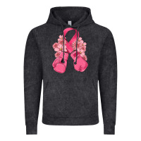 Vintage Black breast cancer with boxing gloves Vintage Hoodie - MaliasSmallBusiness