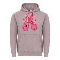 Vintage Zinc breast cancer with boxing gloves Vintage Hoodie - MaliasSmallBusiness