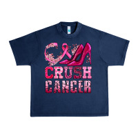 Navy crush cancer high heels bbs Urban Heavy Tee - BundleAndBundleShop