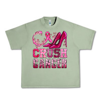 Oil Green crush cancer high heels bbs Urban Heavy Tee - BundleAndBundleShop