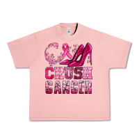Salmon crush cancer high heels bbs Urban Heavy Tee - BundleAndBundleShop