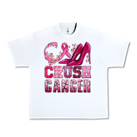 White crush cancer high heels bbs Urban Heavy Tee - BundleAndBundleShop