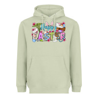 Matcha Happy Easter Nurse Heavyweight Hoodie - OliviaCreatesArt
