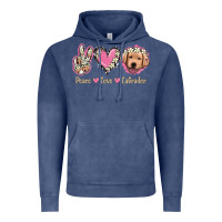 Vintage Denim Peace Love Labrador Vintage Hoodie - Jasminsmagicworld