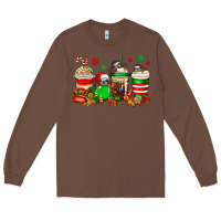 Chestnut christmas sloth coffee cups Long Sleeve Tee - Jasminsmagicworld
