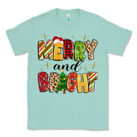 Seafoam merry and bright Classic Tee - MaliasSmallBusiness