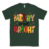 Sports Green merry and bright Classic Tee - MaliasSmallBusiness