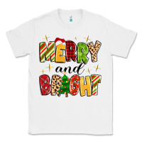 White merry and bright Classic Tee - MaliasSmallBusiness