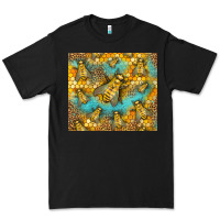 Black Bumble Bees Premium Tee - LillyAllenDesigns