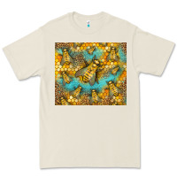 Bone Bumble Bees Premium Tee - LillyAllenDesigns