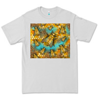 Dove Grey Bumble Bees Premium Tee - LillyAllenDesigns