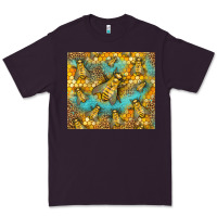 Plum Bumble Bees Premium Tee - LillyAllenDesigns
