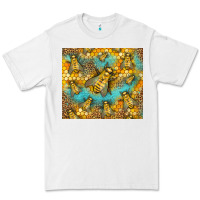 White Bumble Bees Premium Tee - LillyAllenDesigns
