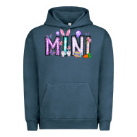 Pigment Midnight Navy easter day mini Urban Hoodie - CowhideDigitalArt