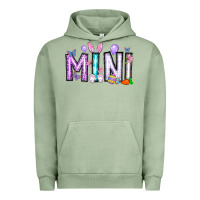 Pigment Oil Green easter day mini Urban Hoodie - CowhideDigitalArt
