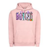 Pigment Salmon easter day mini Urban Hoodie - CowhideDigitalArt