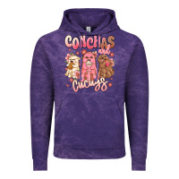 Cloud Purple conchas and cucuys mexican desert ghosts Vintage Hoodie - MaliasSmallBusiness
