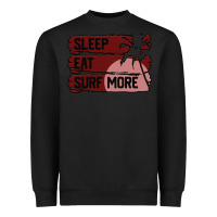 Black surf, sleep, eat Heavyweight Sweatshirt - Bettercallsaul