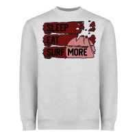 Heather Grey surf, sleep, eat Heavyweight Sweatshirt - Bettercallsaul