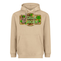 Mushroom Shamrockin' St. Patrick's Day Heavyweight Hoodie - OliviaCreatesArt