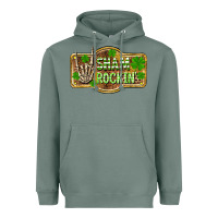 Sage Shamrockin' St. Patrick's Day Heavyweight Hoodie - OliviaCreatesArt