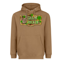 Toasted Coconut Shamrockin' St. Patrick's Day Heavyweight Hoodie - OliviaCreatesArt