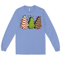 Colony Blue Christmas cakes Long Sleeve Tee - Jasminsmagicworld
